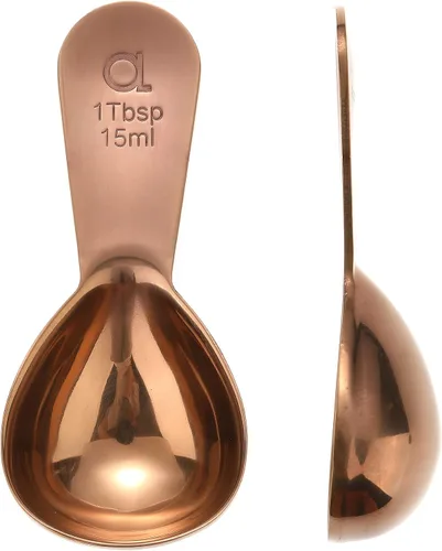 Vista 7 de Oro rosa - Patrón de filtro de café #1 + cuchara de café (1 cucharada)