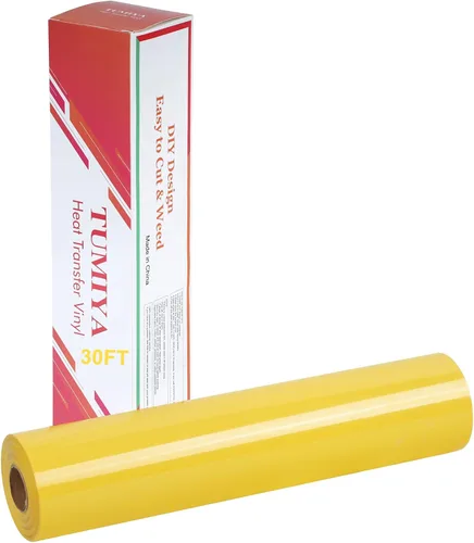 Vista 37 de TUMIYA - Rollo de vinilo para transferencia de calor (100.1 x 14.8 ft, vinilo adhesivo brillante HTV (rosa)