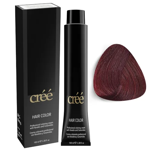 Vista 13 de Cree Professional 3.6 - Tinte permanente para el cabello, marrón rojo oscuro, larga duración, rico vibrante, cobertura de canas, 3.4 onzas líquidas