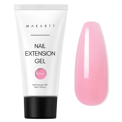 Vista 24 de Makartt Gel de uñas de poligel 50ml, gel constructor para uñas sin hema, rosa y marrón, fortalecedor multifuncional para extensión de uñas, gel duro