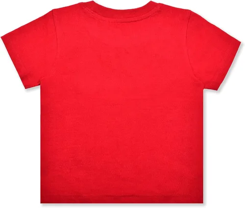 Vista 4 de Marvel Avengers Iron Man Boys T-Shirt and Short Set for Toddler and Little Kids RedBlack