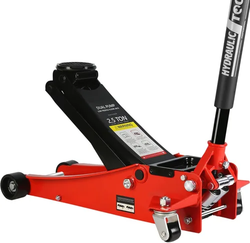 Vista 17 de SSLine Gato hidráulico portátil de 2 toneladas de piso para automóvil, gato hidráulico de acero resistente, para SUV Coupe, gato de piso de carreras