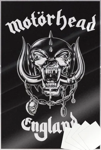 Vista 8 de Motorhead - Music Poster (London - Motörhead) (Size: 24" x 36") (Laminated Poster)