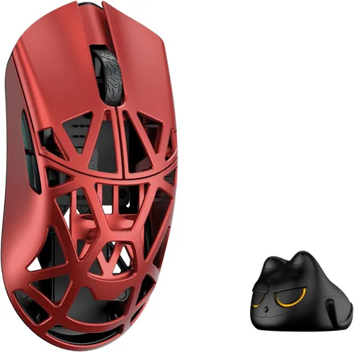 Vista 5 de MK x WLMOUSE Beast X Mini Pro Mouse inalámbrico de 8K con lados sólidos (OM óptico, negro)