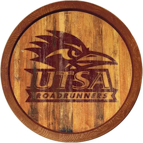 Vista 123 de The Fan Brands NCAA Alabama Crimson Tide: "Faux" - Letrero de barra del equipo deportivo, decoración para el hogar, dormitorio, garaje, oficina