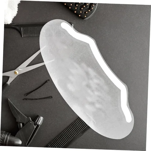 Vista 6 de PartyKindom 50 piezas de protector de ojos transparente para corte de cabello, protector de maquillaje duradero para salón y uso doméstico