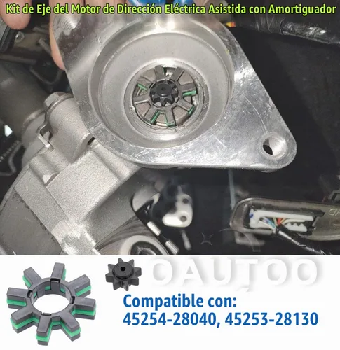Vista 3 de 5 juegos de amortiguador eléctrico de dirección asistida Kit de eje de motor 4525428040 +4525328130 (paquete de 2)