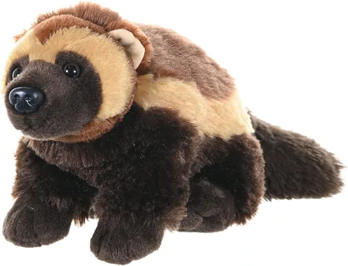 Vista 3 de Wild Republic Wolverine - Peluche de peluche, regalo para niños, 12 pulgadas, multicolor