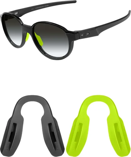 Vista 8 de Mryok Piezas de nariz de repuesto almohadillas de nariz para gafas Oakley Hex Jector OX8032 - Opciones Negro y Negro