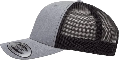 Vista 2 de Gorra bordada de malla con espalda de malla para hombre y mujer