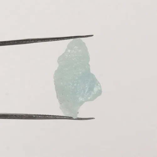 Vista 3 de GEMHUB 12.5 CT AAA Natural Rough Aqua Sky Aquamarine Gemstone Rough Crystal for Jewelry Making, Healing, Decoration