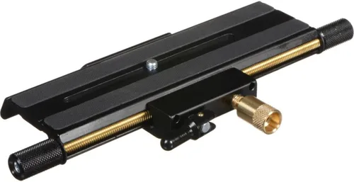 Vista 2 de Manfrotto Placa deslizante de posicionamiento micrométrico 454 - Sustituye a 3419 - Negro