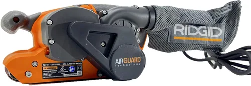 Vista 3 de RIDGID R2740 Lijadora de banda de velocidad variable de servicio pesado 3 pulgadas x 18 pulgadas