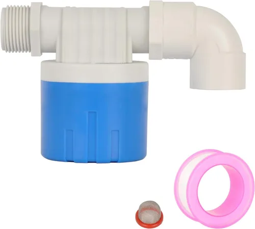 Vista 6 de Válvula de flotador Válvula de control de nivel de agua automática macho de entrada lateral lateral para tanque de agua