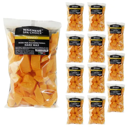 Vista 2 de Waxness Spa Choice - Cera dura multidireccional sin colofonia, mango 26.4 lb / 12 kg