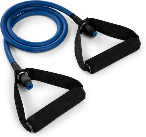 Vista 8 de Champion Sports Bandas de tubo de resistencia para hombres y mujeres, extra ligeras a súper resistentes - Banda de fitness duradera para Verde