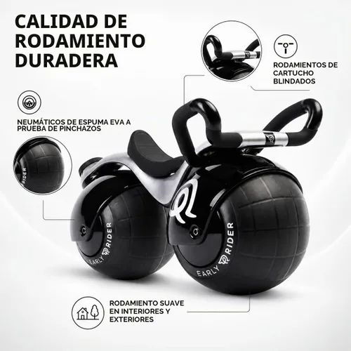 Vista 6 de Early Rider Super Velio - Bicicleta de Equilibrio Infantil para Montar para Niños de 1 Año