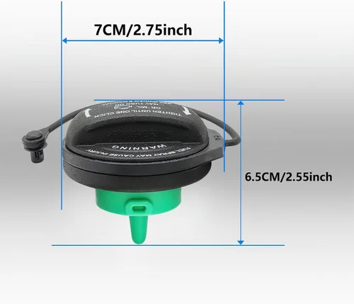 Vista 4 de Tapa de gasolina 5C0201550T para Volkswagen VW Jetta GTI Golf R SportWagen Alltrack Tiguan Audi A4 A5 A8 Quattro S4 S5 S8 Q5 RS5 SQ5 Allroad Tapa