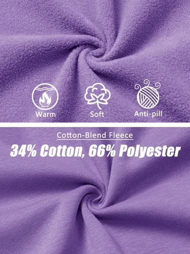 Vista 5 de MAGCOMSEN Sudadera corta con capucha para mujer, forro polar, con cremallera completa, con bolsillos