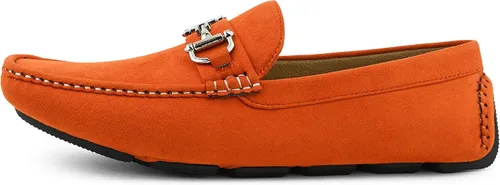 Vista 3 de Amali Walken - Pantuflas para hombre - Zapatos casuales para hombre - Mocasines para hombre - Zapatos sin cordones para hombre - Conductor con punta