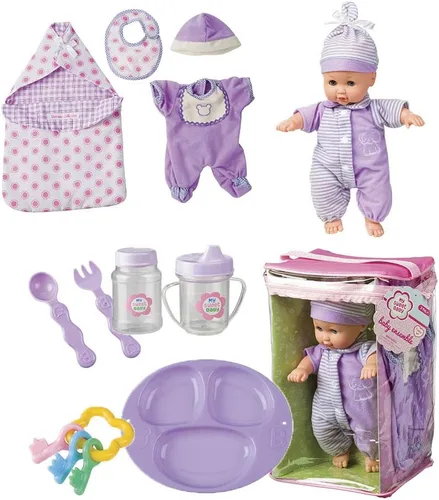 Vista 3 de Toysmith 98229: set de juego bebé muñeca