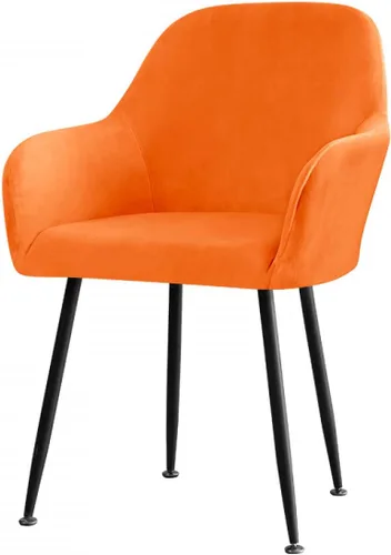 Vista 25 de Juego de 2 fundas de terciopelo para sillas de comedor, fundas para sillas Parsons, fundas protectoras para sillas de mediados de siglo, fundas 01#