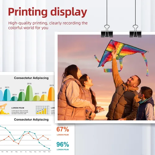 Vista 5 de PG-275XL CL-276XL Compatible para cartuchos de tinta Canon 275 y 276 para impresoras Canon Ink 275 y 276 PG-275 CL-276 para Canon PIXMA TS3722