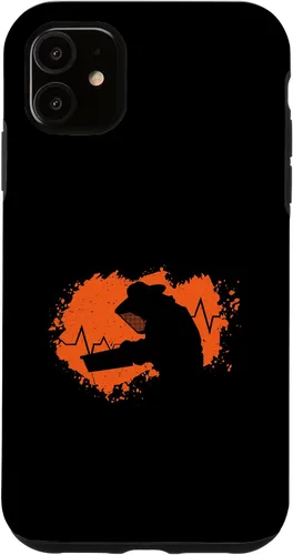 Vista 5 de iPhone 14 Bee Lover Heartbeat Beekeeping Hat Beekeeper Accessories Case