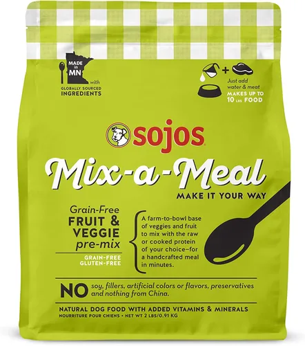 Vista 7 de sojos Raw de pre-mix Natural Seco Freeze Dried – Comida para Perro