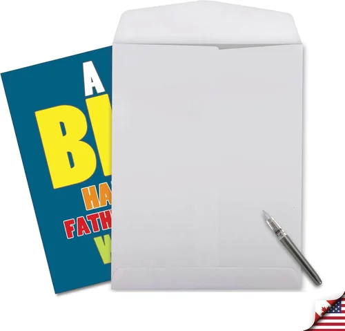 Vista 6 de NobleWorks - Tarjeta divertida jumbo para el Día del Padre (8.5 x 11 pulgadas), tarjeta de notas de humor, regalo para papá, padrastro, abuelo