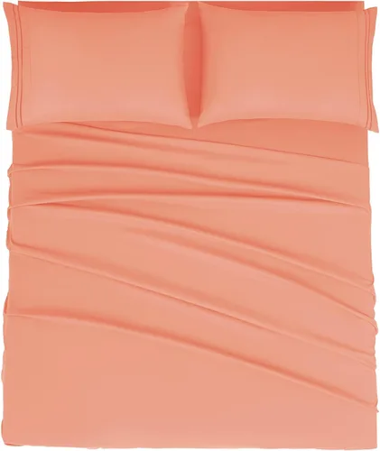 Vista 17 de Mejoroom Juego de sábanas tamaño individual – Sábanas individuales de Hotel Collection – Sábanas y fundas de almohada con sábana bajera de bolsillo