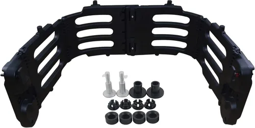 Vista 2 de Kit extensor de cama plegable negro FL3Z-99286A40-C de repuesto para Ford F150 2015-2020, incluido el modelo Raptor FL3Z99286A40C