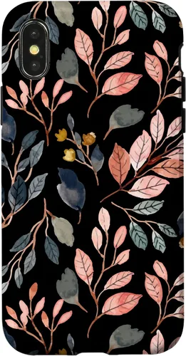 Vista 5 de iPhone 16 Green Botanical Fern Foliage Watercolor Floral Pattern Case