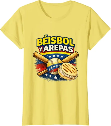 Vista 79 de Camiseta Beisbol y Arepas Venezuelas Baseball Pride Team 2026