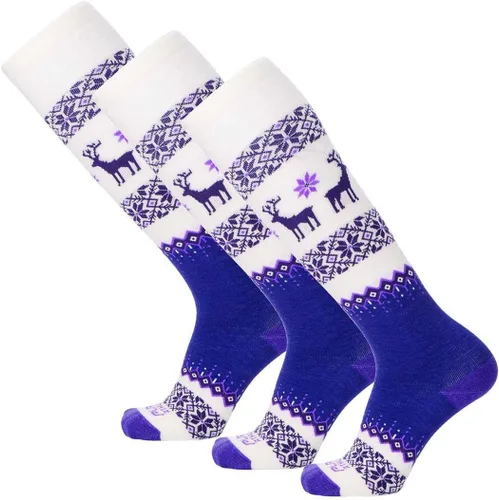 Vista 11 de Pure Athlete Calcetines de esquí de lana cálida de invierno – Pack de calcetines de esquí de merino para snowboard para mujeres y hombres 1 Par