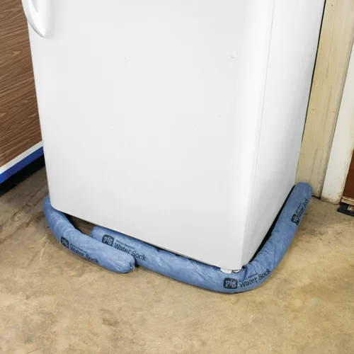 Vista 7 de PIG Calcetín absorbente resistente al moho Serpiente absorbente de agua 3 pulgadas de ancho x 10 pies de largo Absorción de 2.5 galones