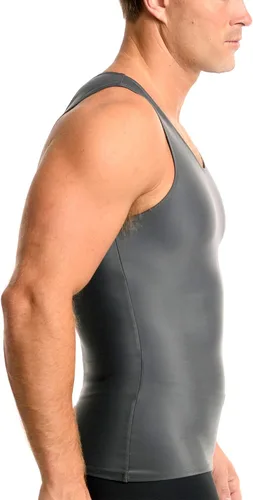 Vista 2 de Insta Slim musculosa de compresión muscular (Int) para hombre