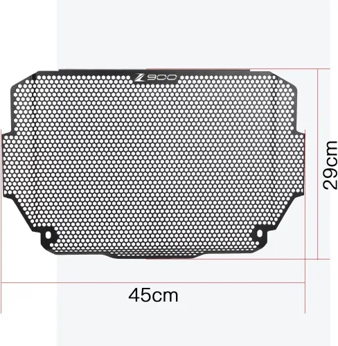 Vista 6 de Z900 - Accesorios de motocicleta para radiador, cubierta protectora de rejilla de radiador, compatible con Kawasaki Z900 Z 900 2018 2019 2020 2021