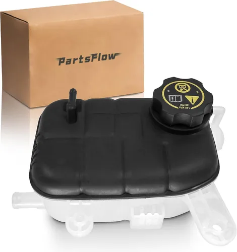 Vista 17 de PartsFlow Tanque de depósito de refrigerante con tapa compatible con Chevrolet Silverado GMC Sierra Cadillac Escalade Yukon 603-054 22797286