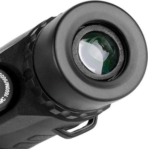 Vista 4 de Telescopio monocular, monocular impermeable con monocular HD de alta potencia 12 x 50 duradero y transparente con soporte para teléfono inteligente