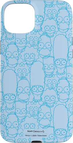 Vista 9 de Funda con estampado de personajes de The Simpsons Springfield para iPhone 16