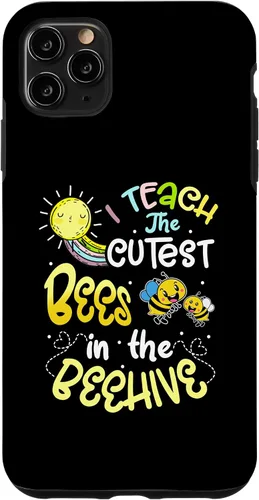 Vista 13 de iPhone 13 Pro Max I Teach The Cute Bees In The Beehive Kindergarten Case