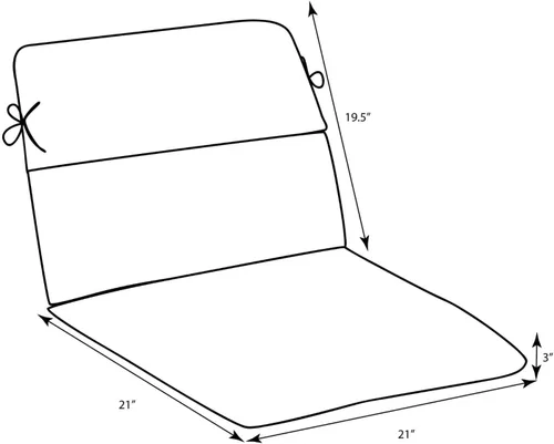 Vista 2 de Pillow Perfect - para exterior.