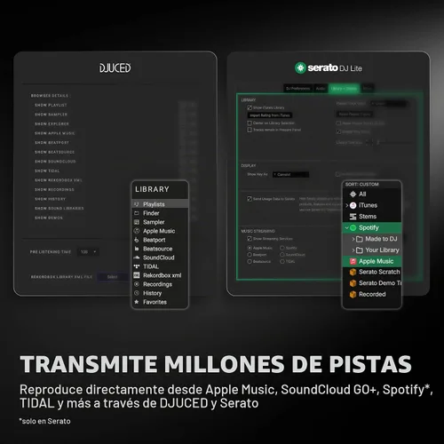Vista 6 de Hercules DJControl Inpulse 500-2-Deck DJ Controller para Serato y DJUCED