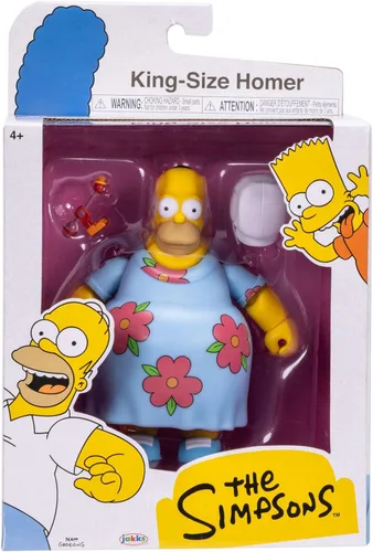 Vista 6 de The Simpsons - Figura de acción de Homer de 5 pulgadas