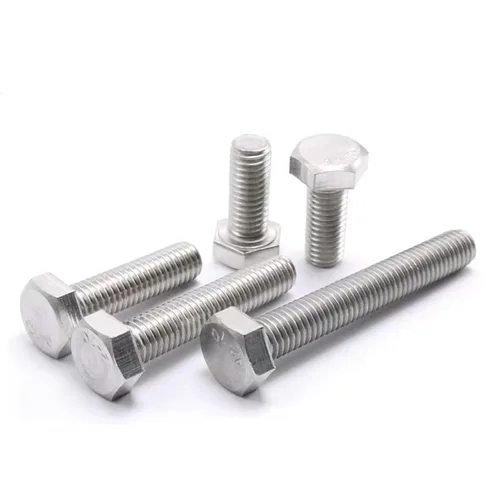 Vista 5 de Perno hexagonal M3-0.020 x 0.315 in, tornillos de cabeza hexagonal A2-70 (304) acero inoxidable, DIN933, pernos de grifo hexagonales totalmente