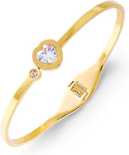 Vista 8 de Colección de Pulseras Brazalete de Acero Inoxidable 316L Chapado en Oro de 18K - 12 Diseños Únicos + Cadena de Acero de Titanio con Acento