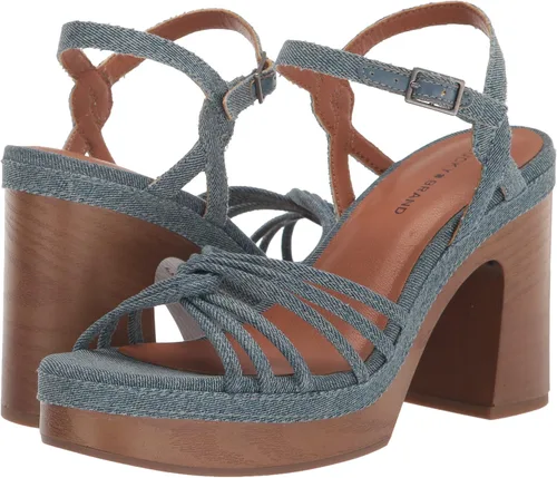 Vista 7 de Lucky Brand Ismene Sandalia de tacón alto con tiras para mujer