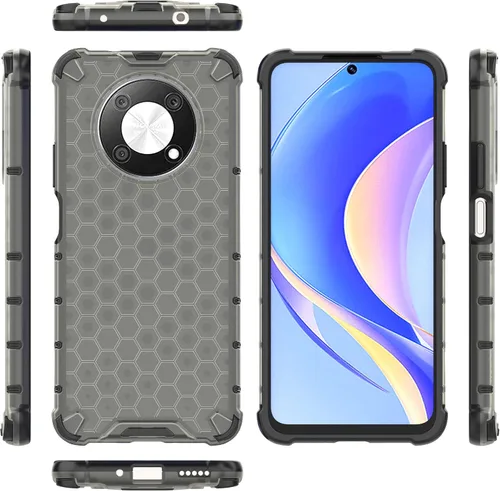 Vista 25 de Funda para Honor Magic3 5G, funda para Honor Magic3 5G Case 2 en 1 Funda para teléfono Negro