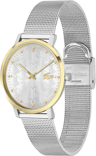 Vista 2 de Lacoste Crocorigin Women's 2H Quartz Watch, Stainless Steel, Fashion Wristwatch, Water Resistant up to 3 ATM30 Meters